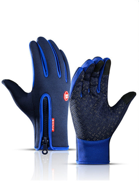 Touch Screen Winter Gloves Riding, Cycling, Walking Waterproof Sports Gloves With Fleece