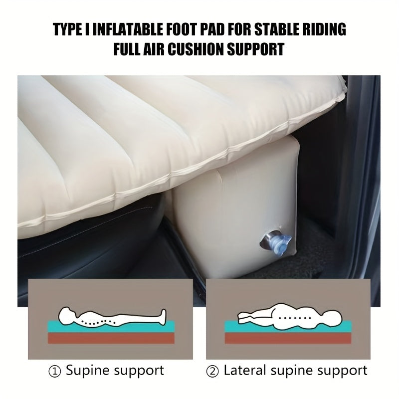 Inflatable Car Mattress for rear seat