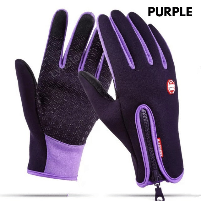 Touch Screen Winter Gloves Riding, Cycling, Walking Waterproof Sports Gloves With Fleece