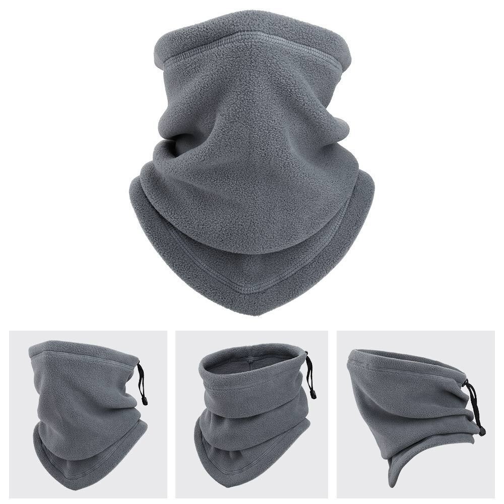 Winter Windproof Scarves Fleece Tube Scarf Mask Soft Half Face Cover SKi Snowboard Neck Warmer Winter Fleece Face Mask Scarf Balaclava Neck Warmer