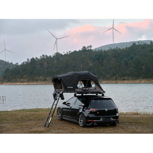 ILANDER Lite Cruiser Rooftop Tent 140cm, Entry Level Land Aluminum Folding Rooftop Tent For Sedans SUV Truck Camping Waterproof, Windproof, Rugged