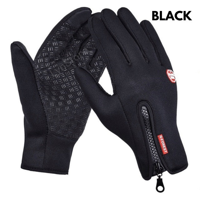 Touch Screen Winter Gloves Riding, Cycling, Walking Waterproof Sports Gloves With Fleece