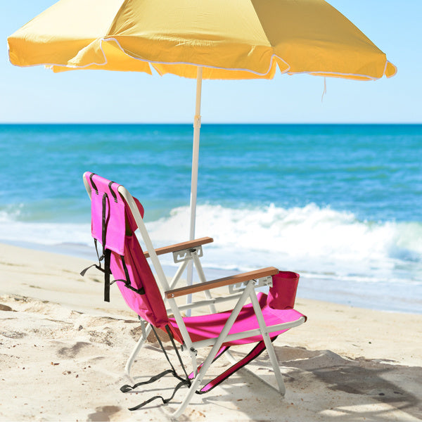 2pcs Beach Chairs 23X21.7X31.5in