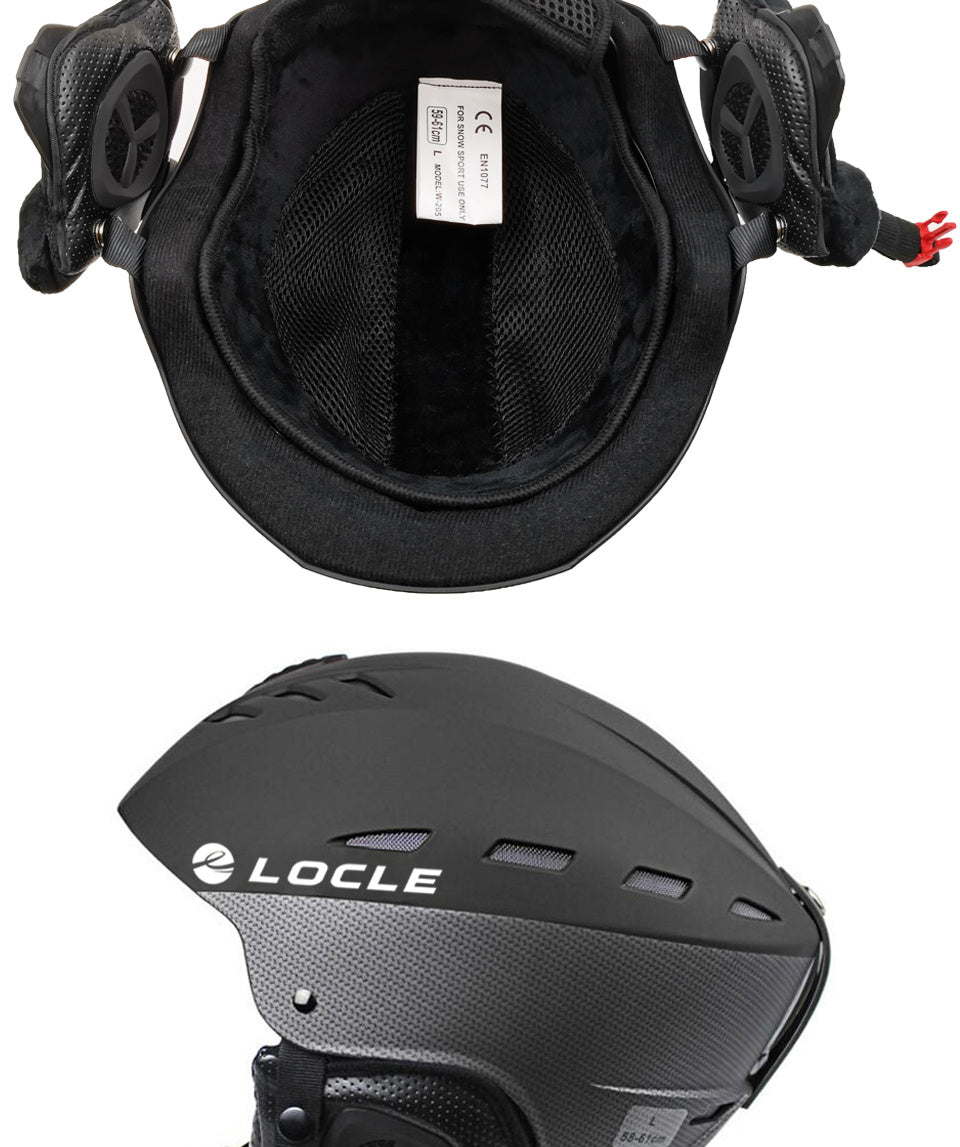 Men's And Women's Warm Anti-collision Ski/ Snowboard Helmets