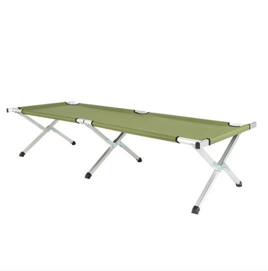 Portable Folding Camping Bed Army Green