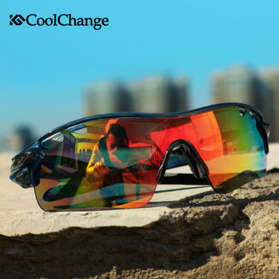 Polarized Colored lens cyclist glasses