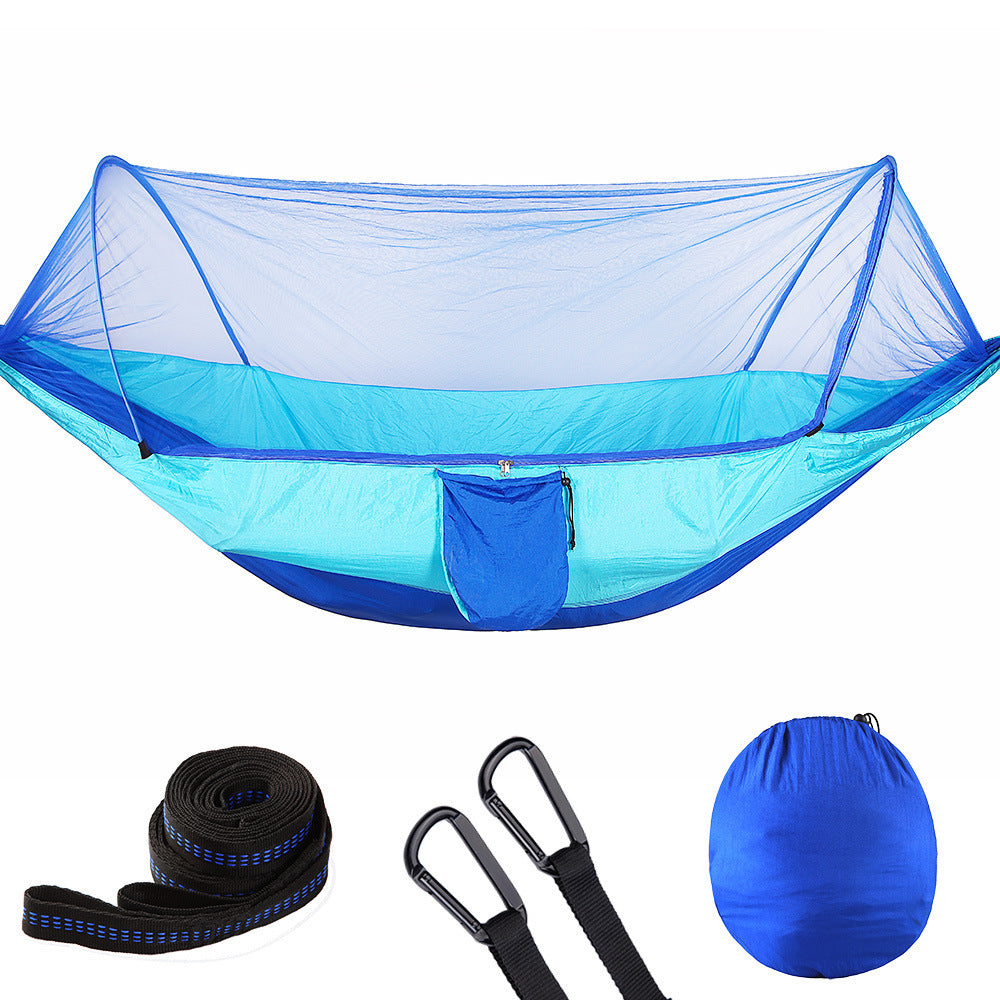 Quick Opening Hammock With Mosquito Net