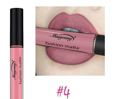 Non-stick matte lipstick