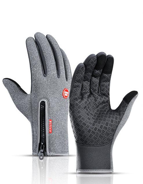 Touch Screen Winter Gloves Riding, Cycling, Walking Waterproof Sports Gloves With Fleece