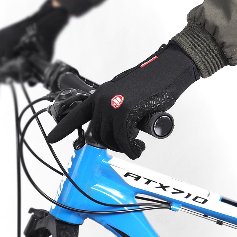 Touch Screen Winter Gloves Riding, Cycling, Walking Waterproof Sports Gloves With Fleece