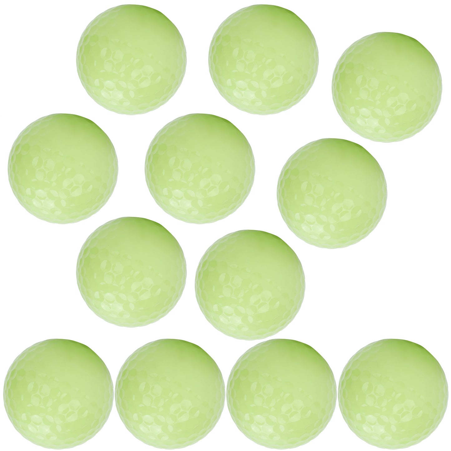 12Pcs Glow Golf Balls Luminous Night Golf Balls Glow in The Dark for Night Sports