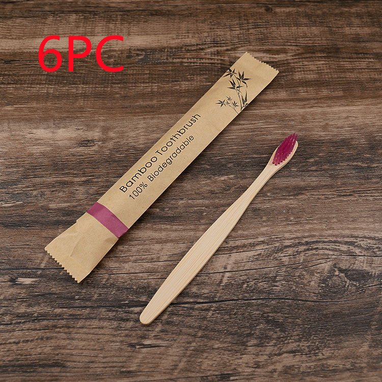 Flat Bamboo Toothbrushes