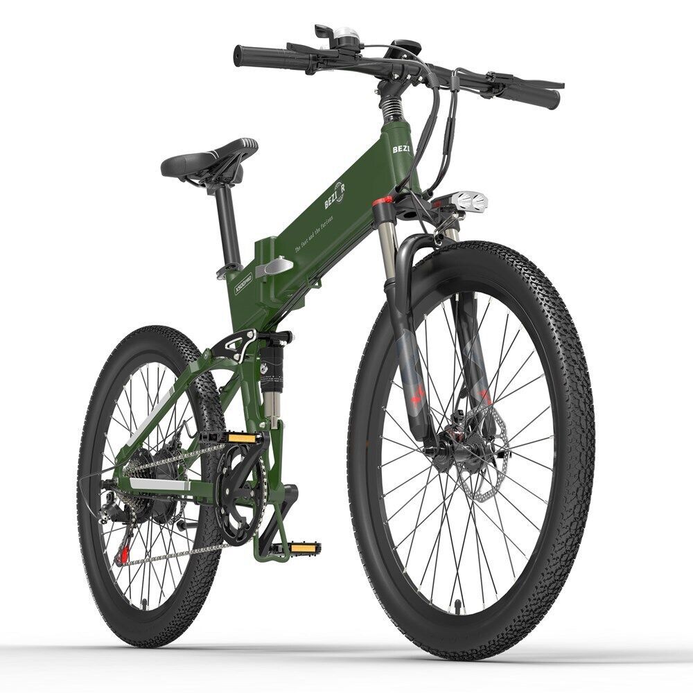 BEZIOR X500PRO Electric Bikes 500 Watt 26” Mountain Bike E-bike Adult