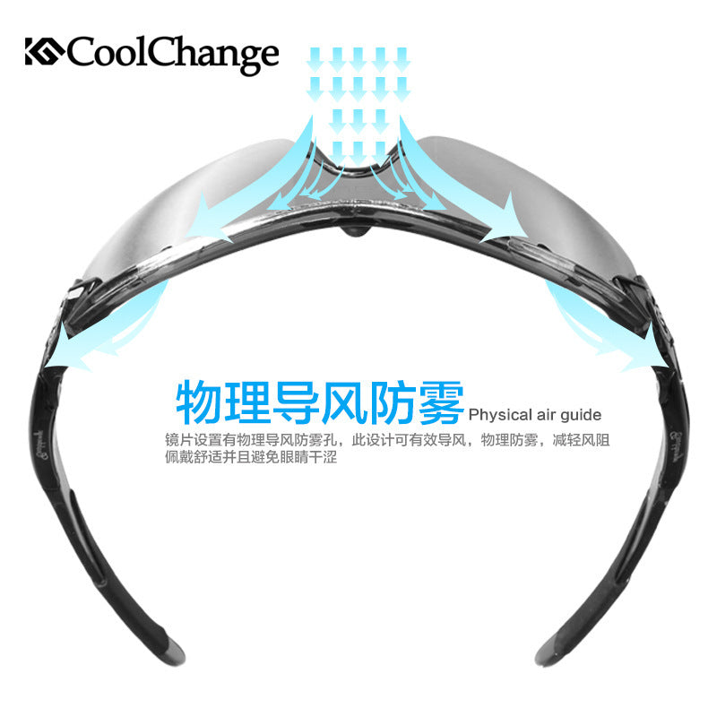 Polarized Colored lens cyclist glasses