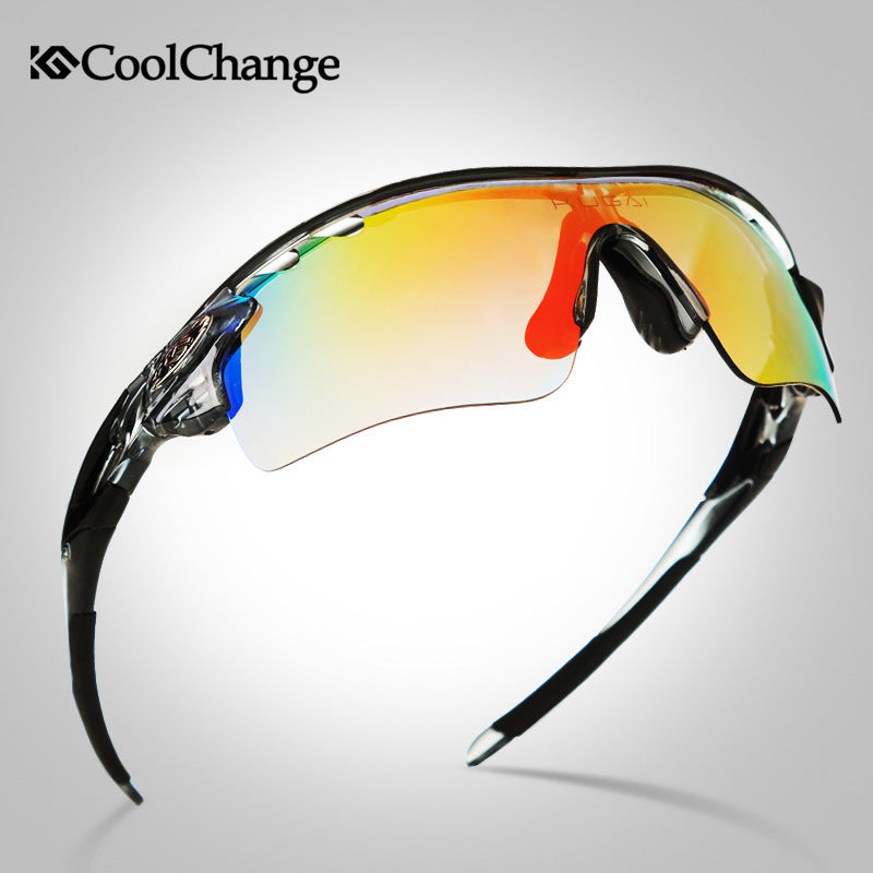 Polarized Colored lens cyclist glasses