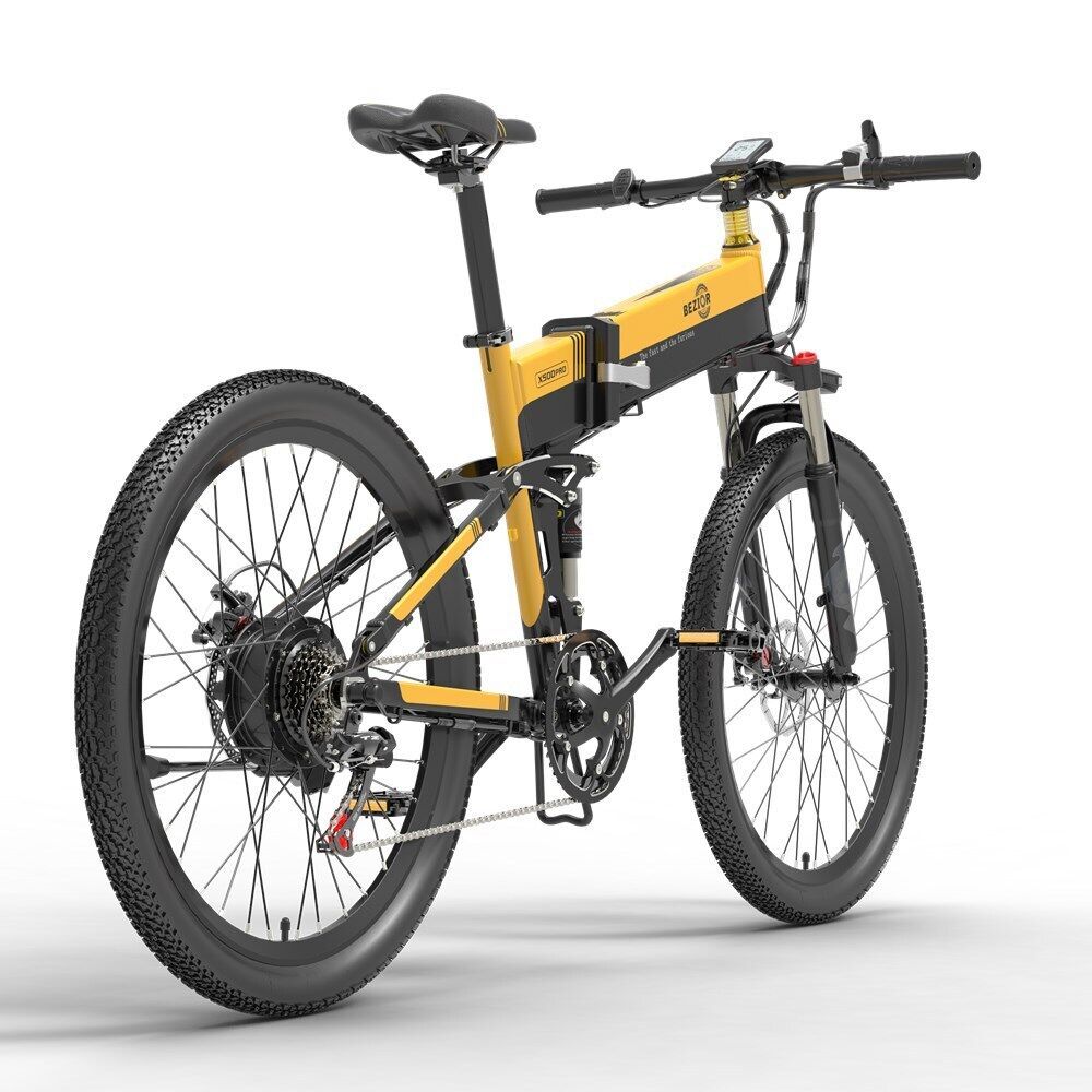 BEZIOR X500PRO Electric Bikes 500 Watt 26” Mountain Bike E-bike Adult