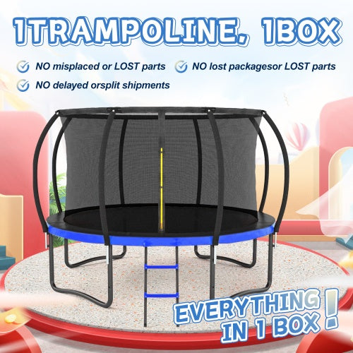 14 Foot Outdoor Large Trampoline