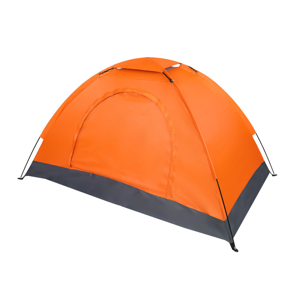 Single-person Single-layer Orange Tent