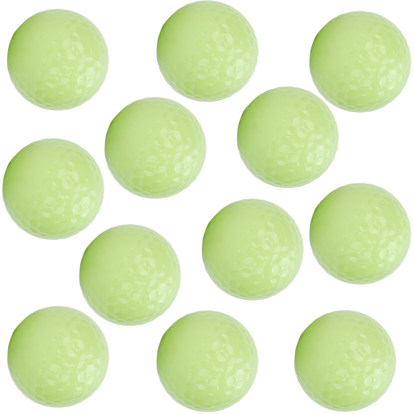 12Pcs Glow Golf Balls Luminous Night Golf Balls Glow in The Dark for Night Sports