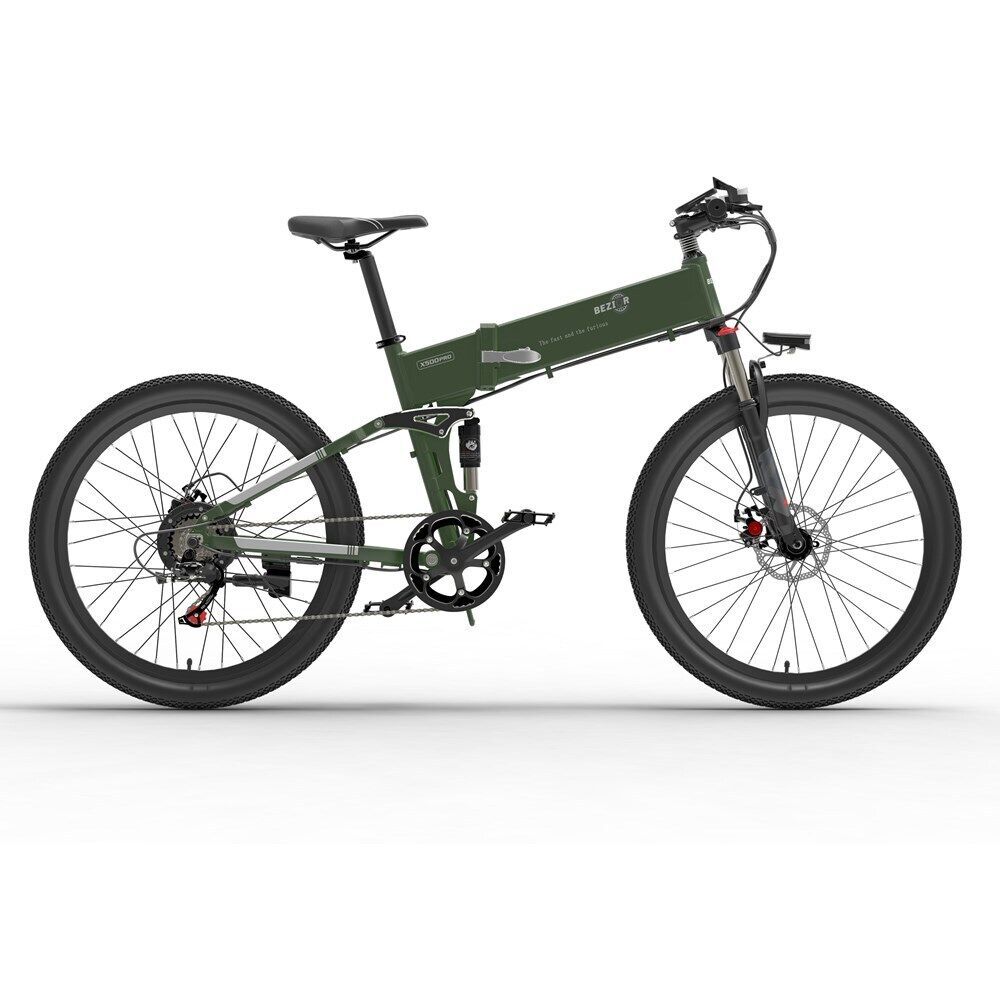 BEZIOR X500PRO Electric Bikes 500 Watt 26” Mountain Bike E-bike Adult