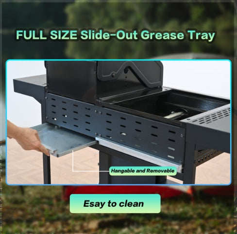 Multi-purpose Burner, Gas Grill And Grill Combination