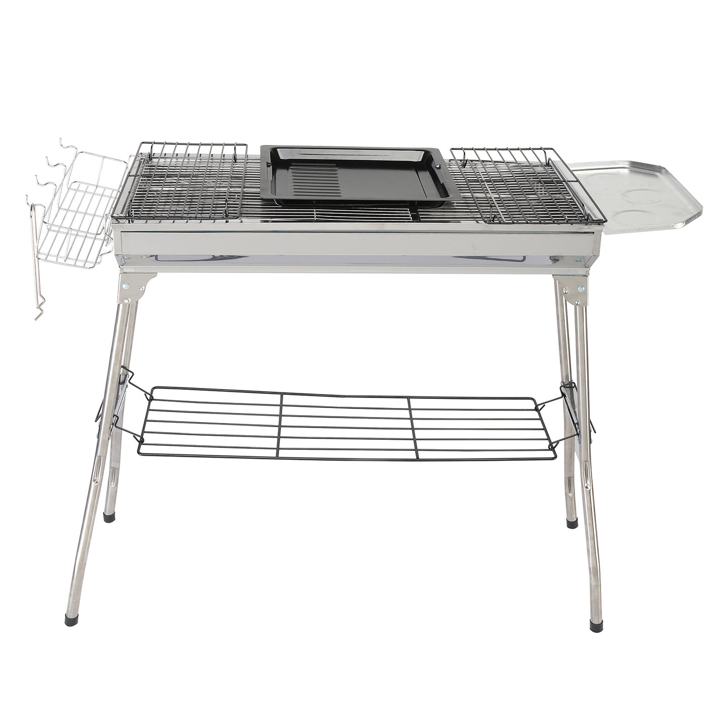 1 0 0x31x71cm Silver Stainless Steel Barbecue