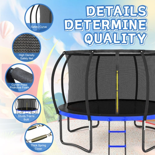 14 Foot Outdoor Large Trampoline