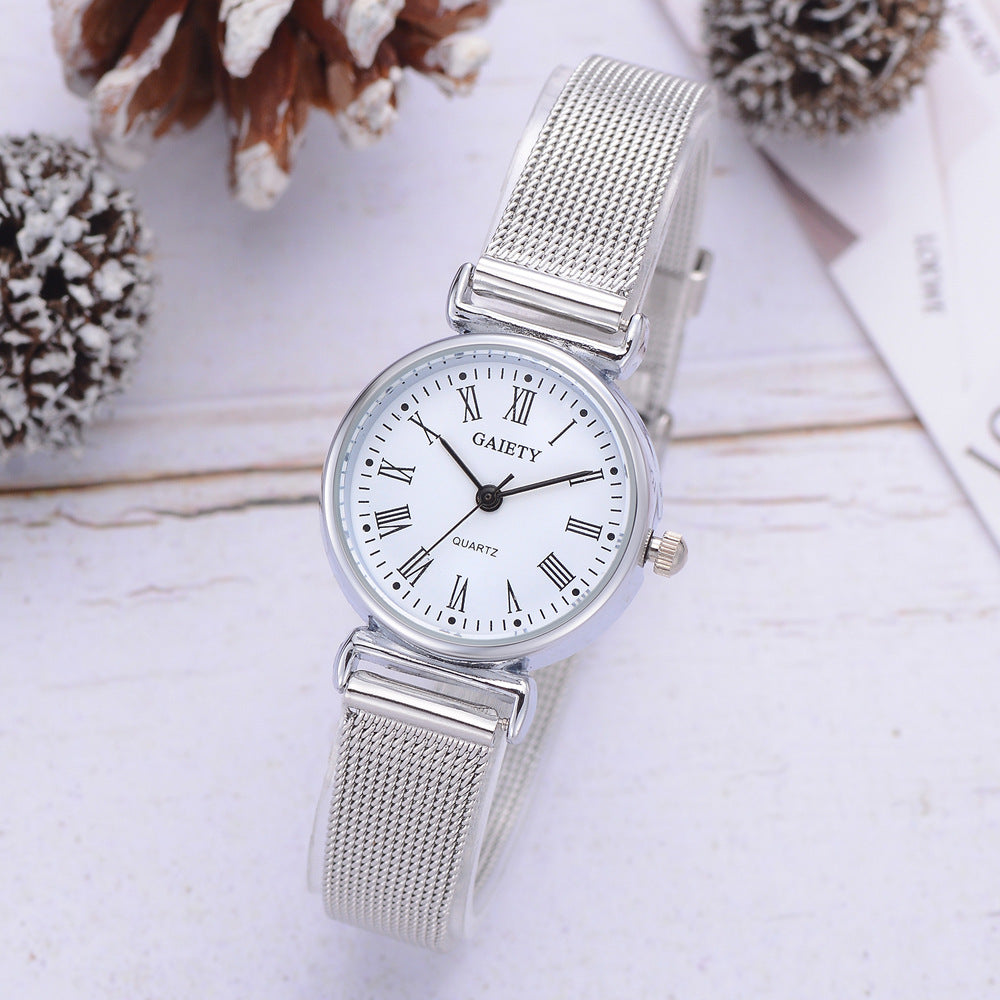 Roman numeral noble quartz watch