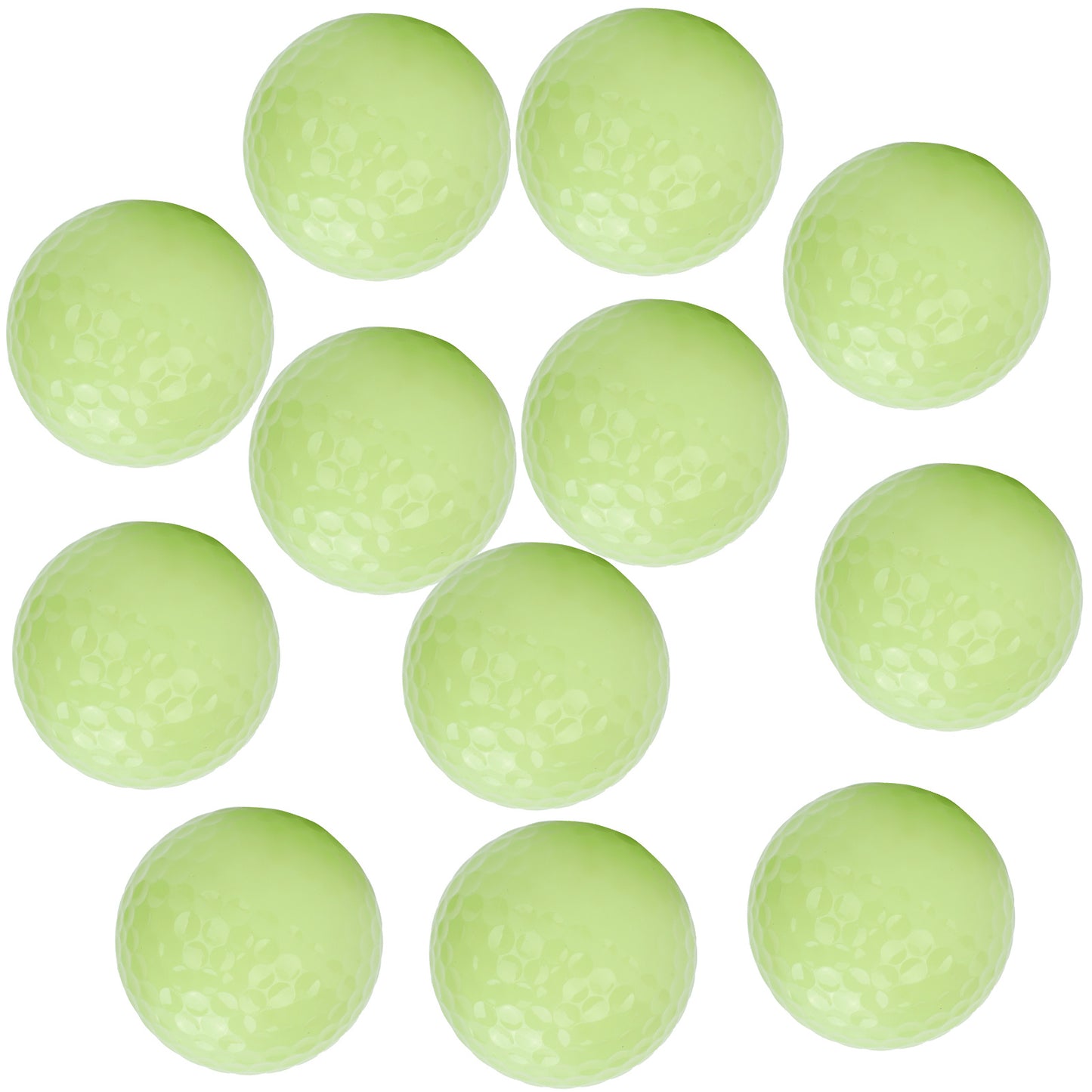 12Pcs Glow Golf Balls Luminous Night Golf Balls Glow in The Dark for Night Sports