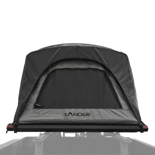 ILANDER Lite Cruiser Rooftop Tent 140cm, Entry Level Land Aluminum Folding Rooftop Tent For Sedans SUV Truck Camping Waterproof, Windproof, Rugged