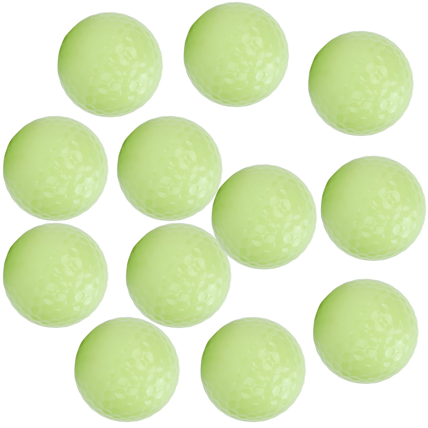 12Pcs Glow Golf Balls Luminous Night Golf Balls Glow in The Dark for Night Sports