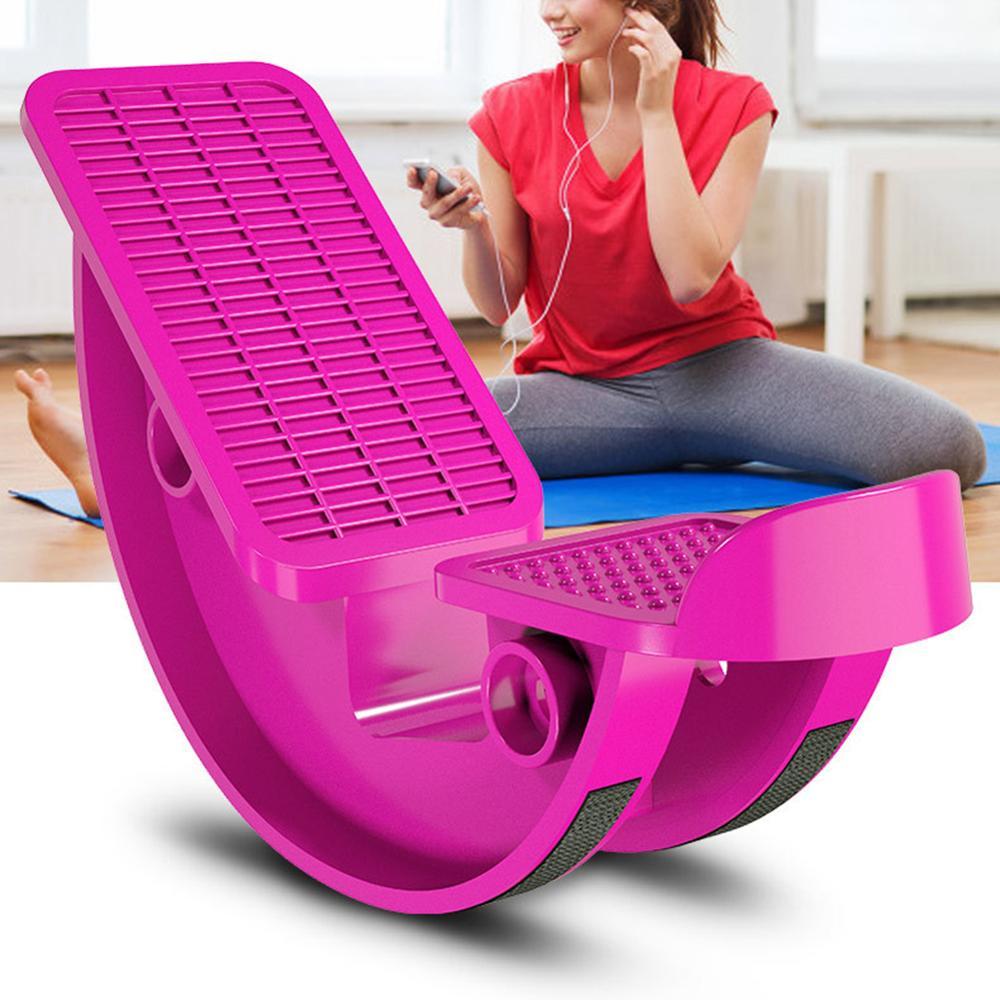 Foot Stretcher Rocker Calf Ankle Stretch Board For Achilles Tendonitis Muscle Massage Fitness Pedal Stretcher Plant Yoga