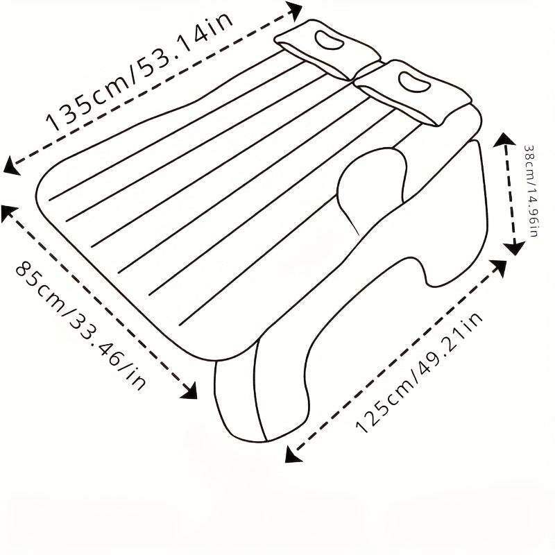 Inflatable Car Mattress for rear seat