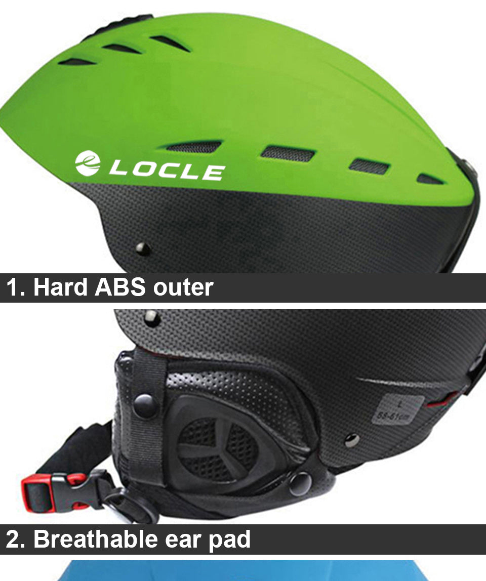 Men's And Women's Warm Anti-collision Ski/ Snowboard Helmets