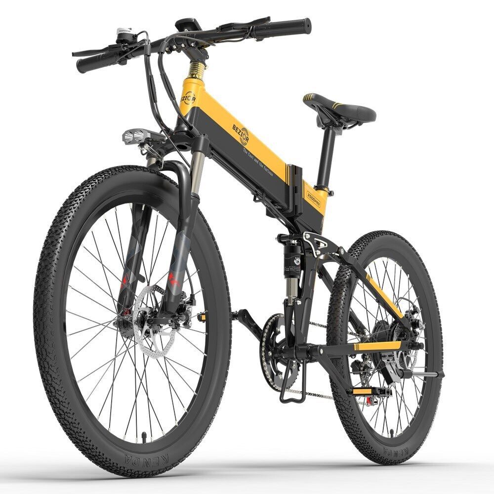 BEZIOR X500PRO Electric Bikes 500 Watt 26” Mountain Bike E-bike Adult