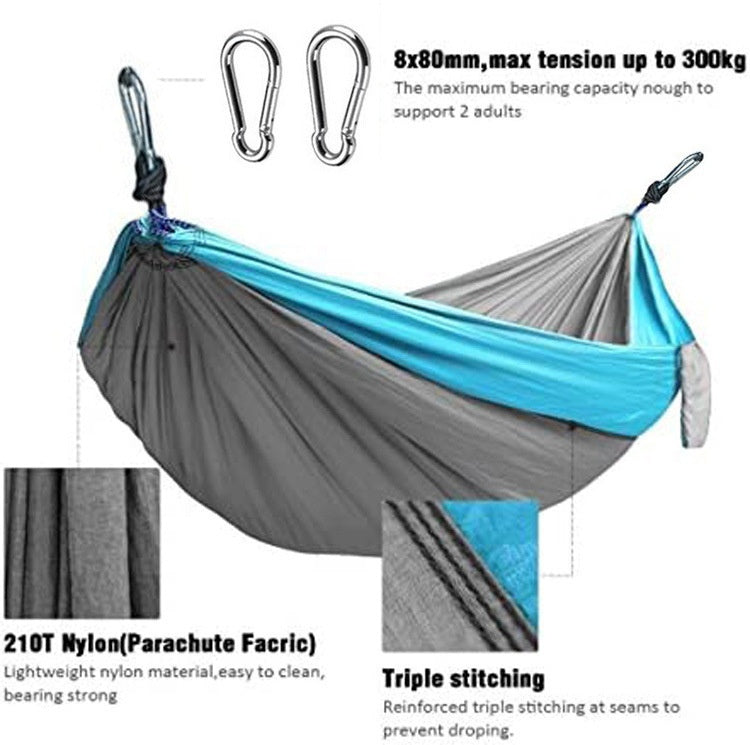 Hammock Outdoor Camping Camping Single Double Parachute Cloth