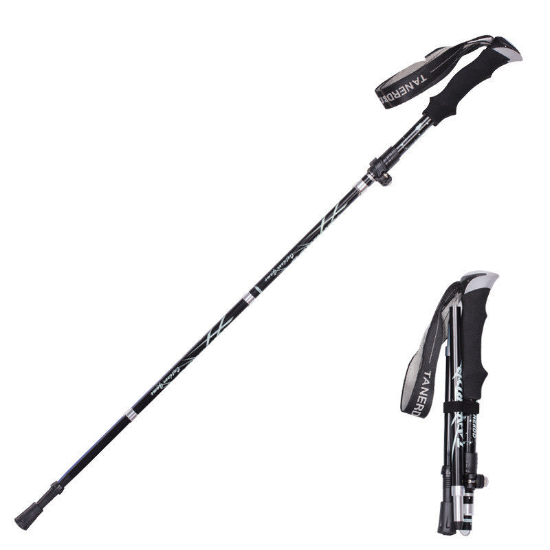 Folding Ultralight King Poles Hiking Walking Stick