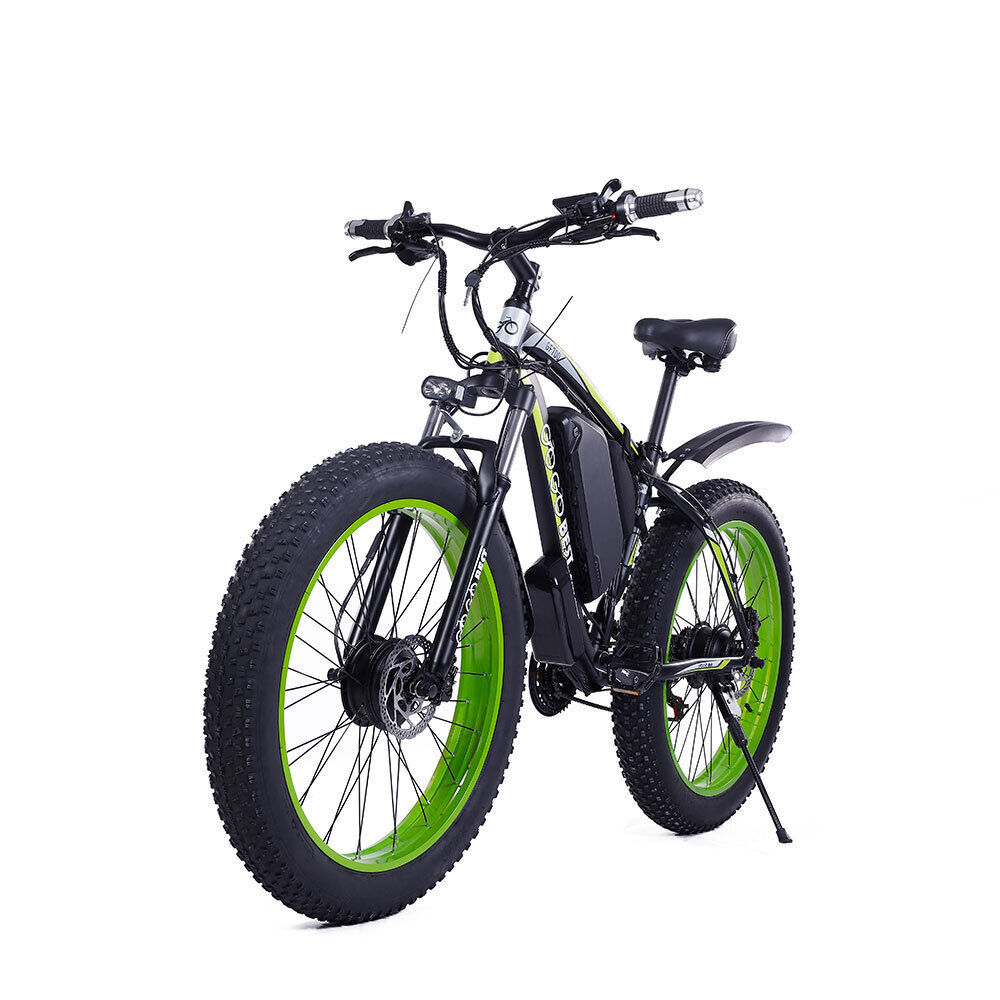 GOGOBEST GF700 Electric Bicycle E-bike Dual-motor 26” Fat Tires 31mph 43 mil