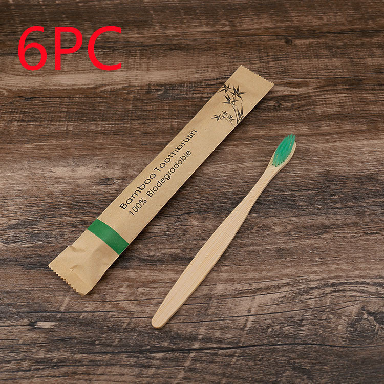 Flat Bamboo Toothbrushes