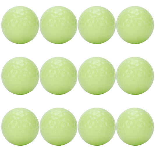 12Pcs Glow Golf Balls Luminous Night Golf Balls Glow in The Dark for Night Sports