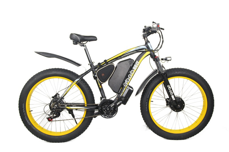 GOGOBEST GF700 Electric Bicycle E-bike Dual-motor 26” Fat Tires 31mph 43 mil