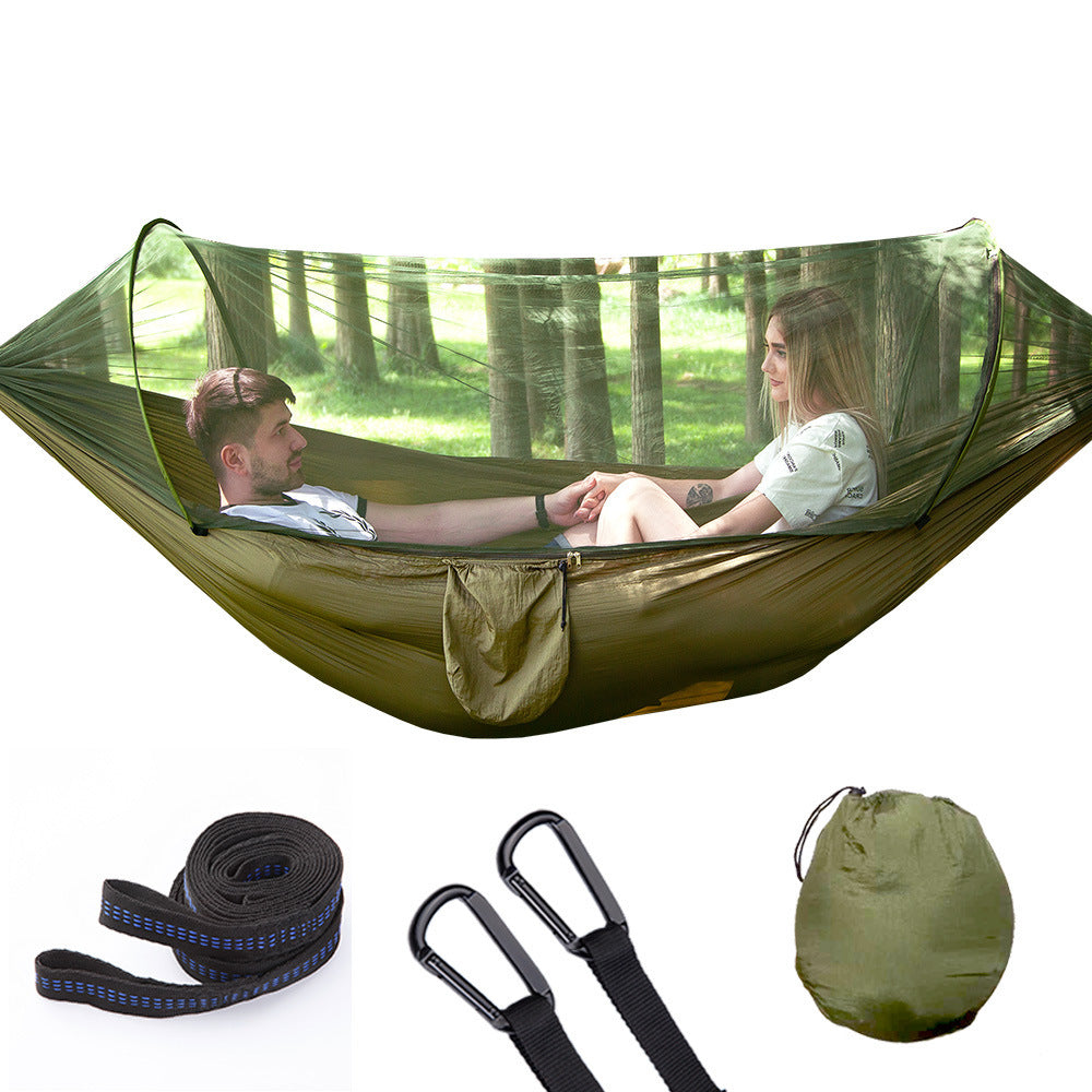 Quick Opening Hammock With Mosquito Net