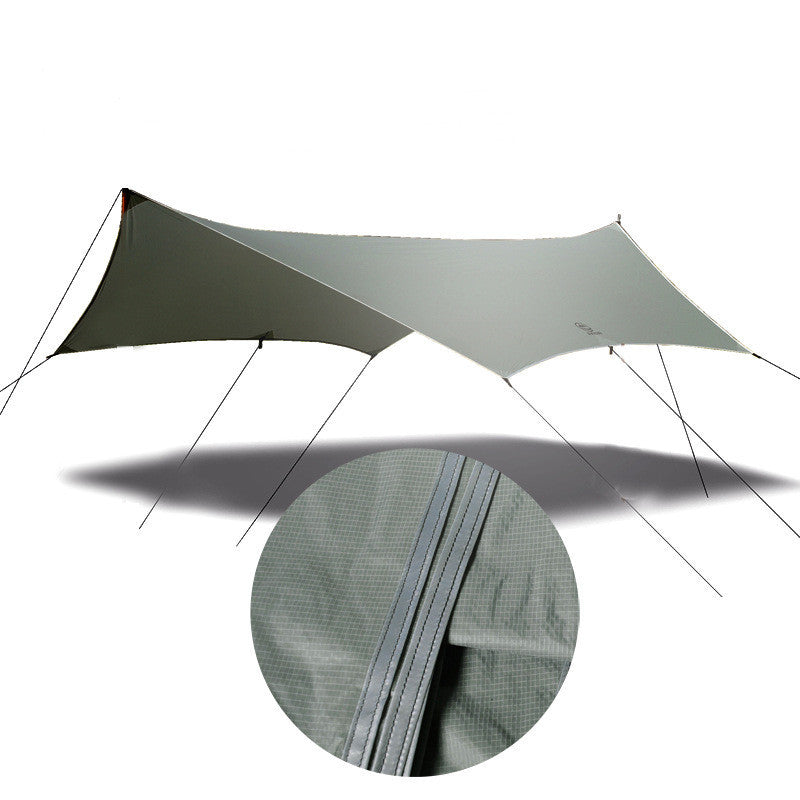 Outdoor Rainproof Awning Tent Light Luxury Camping Equipment UV-proof Oxford Cloth Canopy