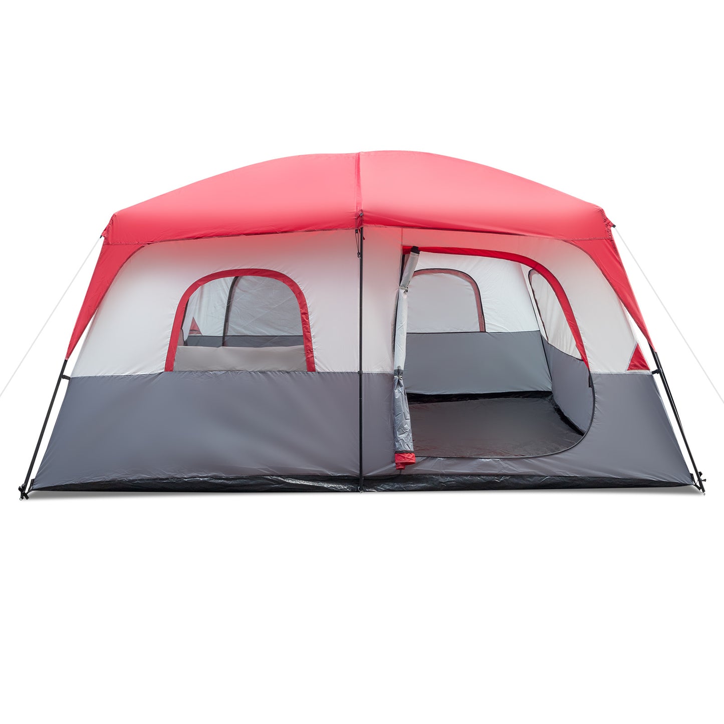 Red And White Camping Tent 430x430x210cm