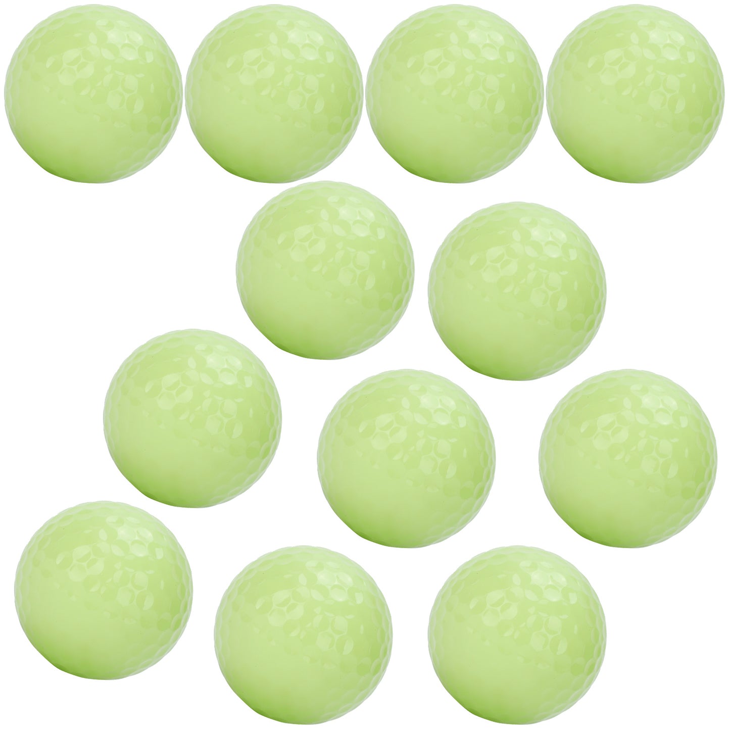 12Pcs Glow Golf Balls Luminous Night Golf Balls Glow in The Dark for Night Sports