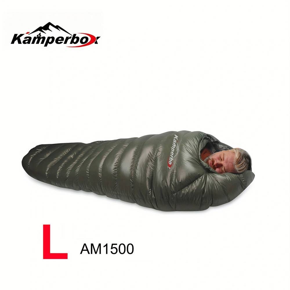 Kamperbox Outdoor Camping Down Sleeping Bag Winter Warm And Waterproof